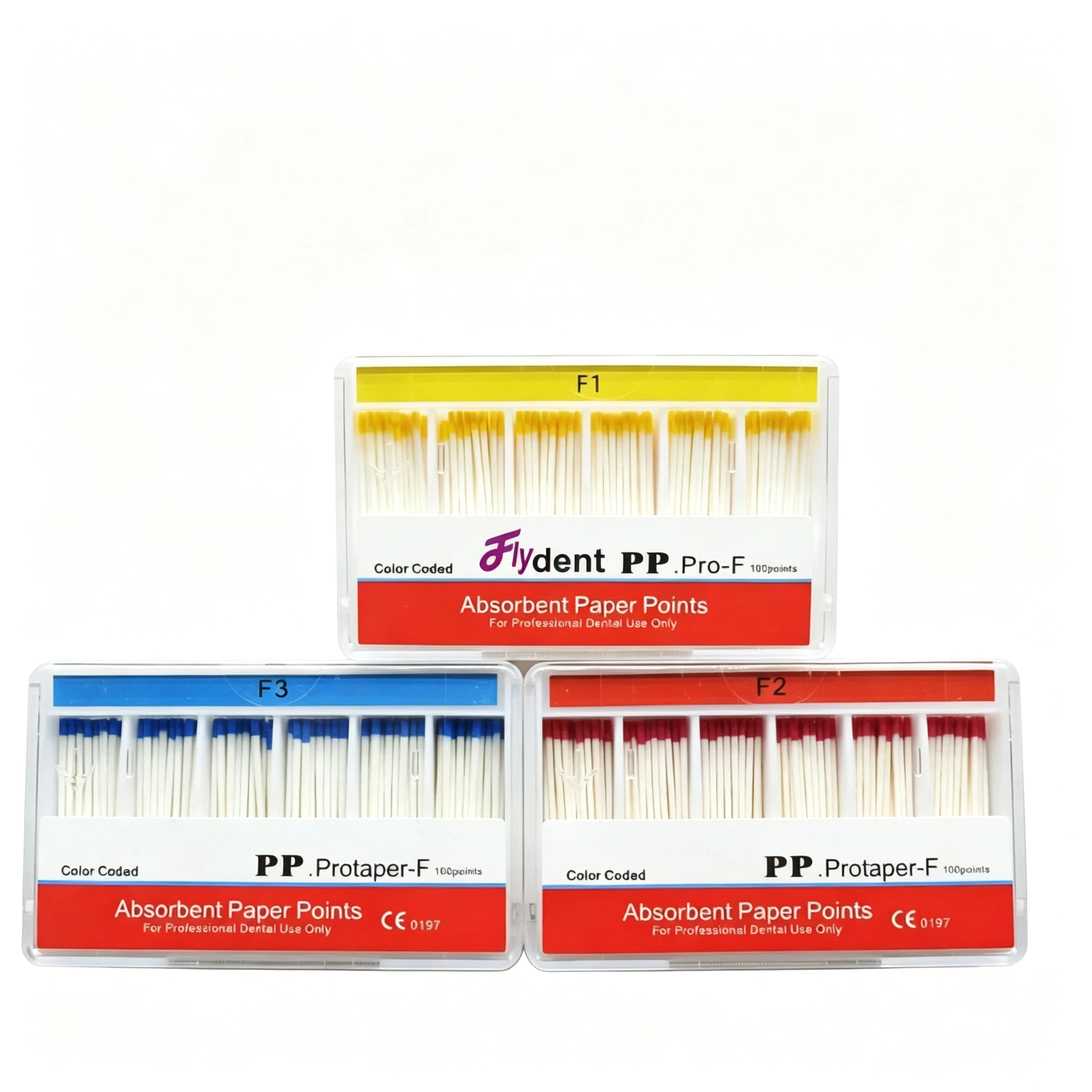 Dental Material Absorbent Paper Points F1 F2 F3 Endodontic Instrument For Protaper Root Canal Prepare Dentist Tool Dentistry
