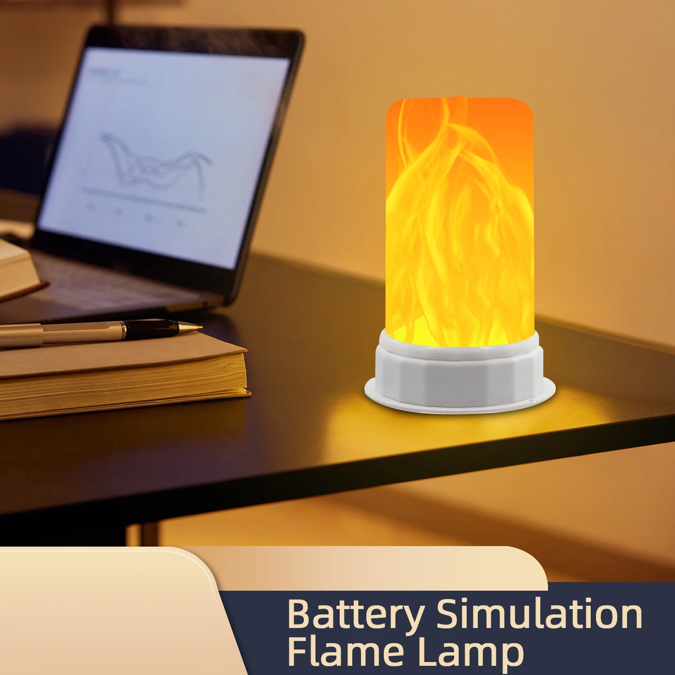 

LED Flame Light Halloween Flameless Candle Battery model Light DC 5V Rechargeable Dimmable Night Light Yard LED Festival decora