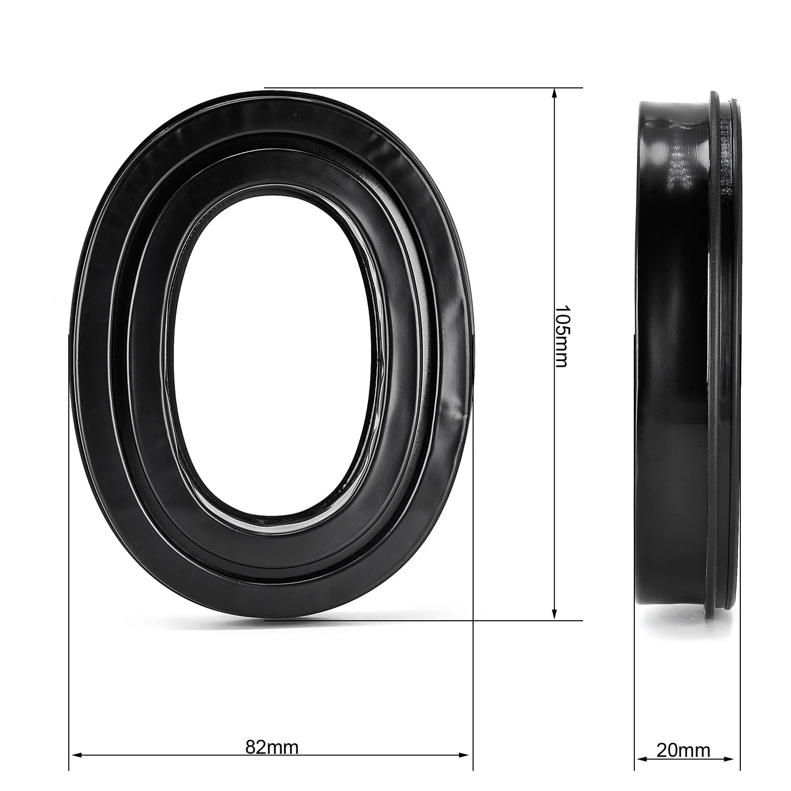 Cooling Silicone Earpads for Sordin Supreme PRO PRO X Headphones Ice Touch