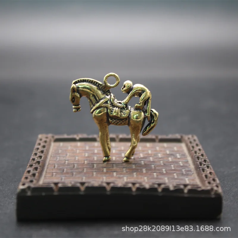 1/3pcs Brass horse ornament