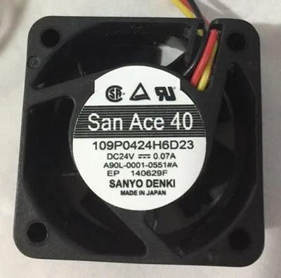 2-個-新品オリジナル-109p0424h6d23-24v-007a-4020-40-40-20mm-冷却ファンラジエーター