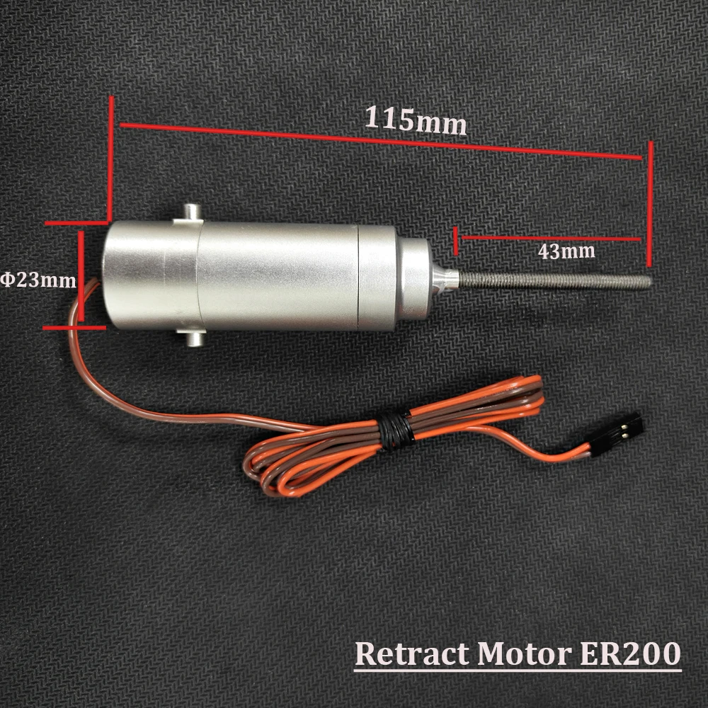 Retract Motor for JP Hobby ER200 Plane Metal Electric Retract 17-30 Kgs for RC Airplanes