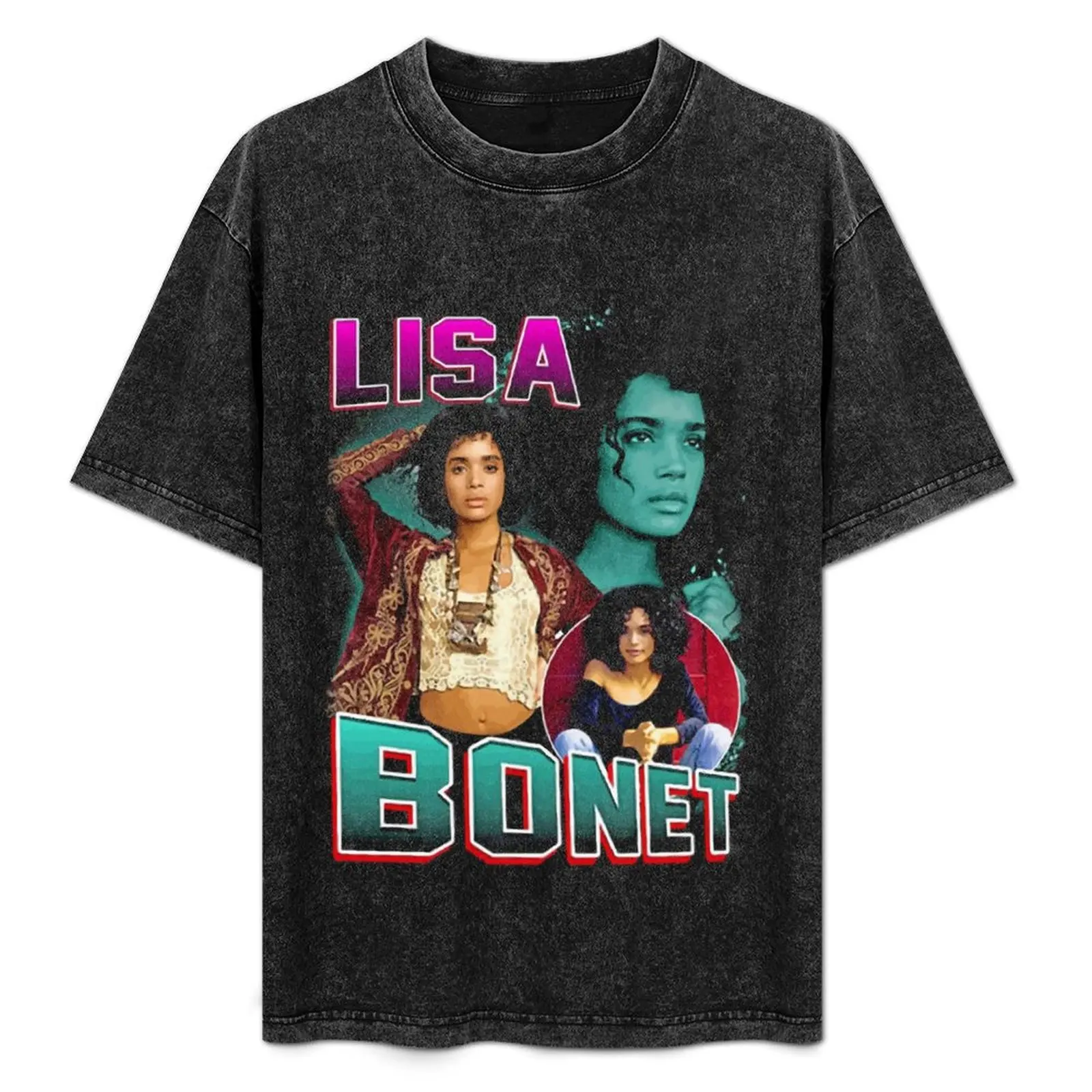 Camiseta de inspiración vintage de Lisa Bonet, camiseta con gráfico creativo