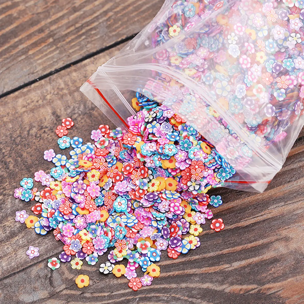 

1000Pcs Plum Blossom Nail Paster DIY Decoration Polymer Clay Slices Nail Art Manicure Tool Eco Friendly Accessories