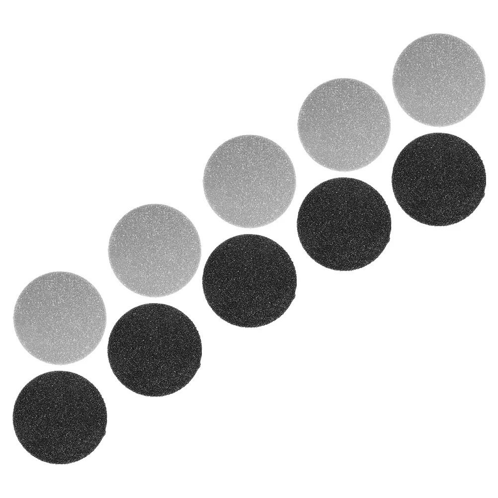 10Pcs Fuß Kallus Entferner Langlebige Runde Schleifpapier Discs Praktische Hause Fuß Pflege Werkzeuge Dead Skin Remover Peeling Datei