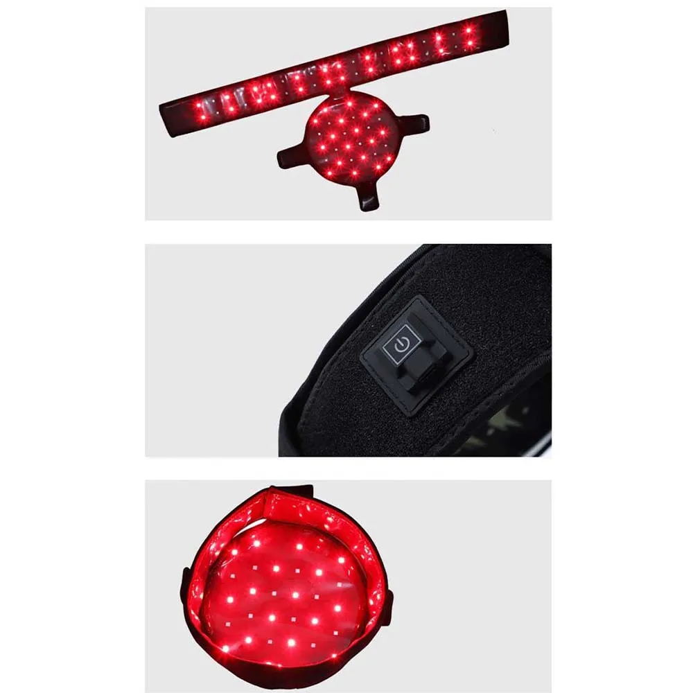 LED Red Light Therapy Hat For Hair Growth Red & Infrared Light Hair Growth Cap For Hair Loss Promote Hair Fast Regrow Care Cap