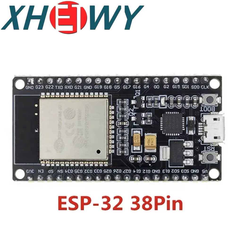 1PCS ESP-32 Development Board WIFI+Bluetooth 2-in-1 Dual Core CPU Low Power ESP32 ESP-32S 2.4 GHz CP2102 CH340 CH9102