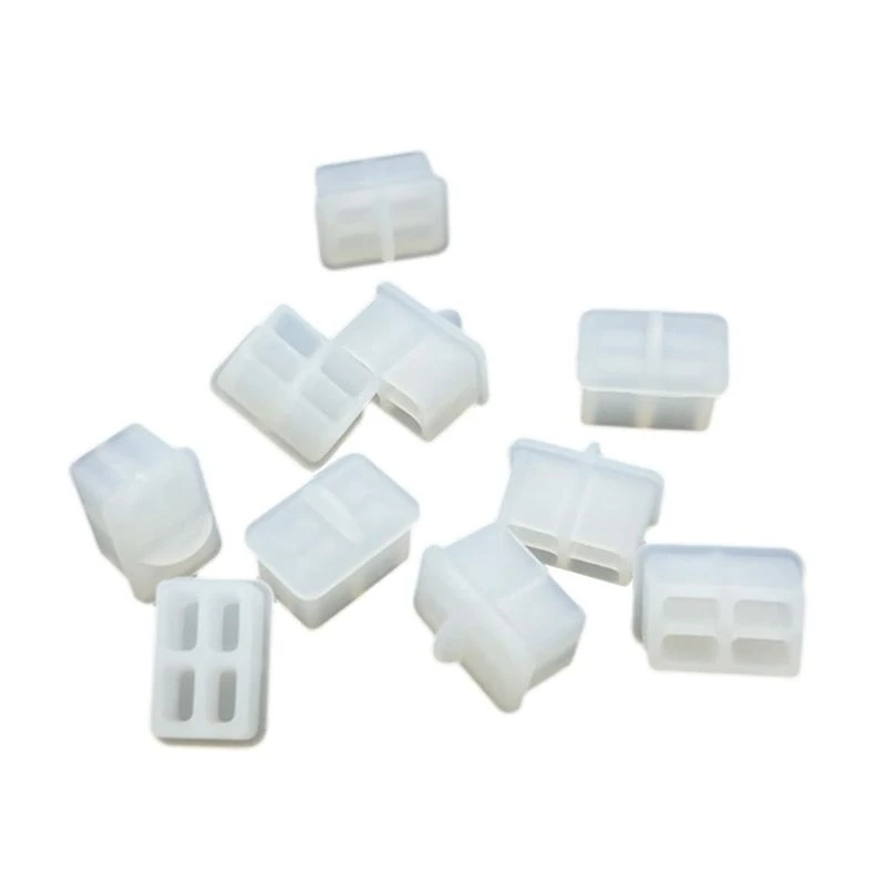 10 шт. RJ45 пылезащитные заглушки Порт Ethernet-концентратора RJ45 SFP Волокно с защитой от пыли Защитная заглушка для компьютерного маршрутизатора Женский порт