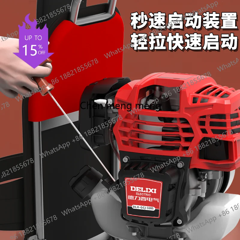 

A61 Lawn mower, backpack type four-stroke small household special multi-functional lawn mower, harvesting and weeding device