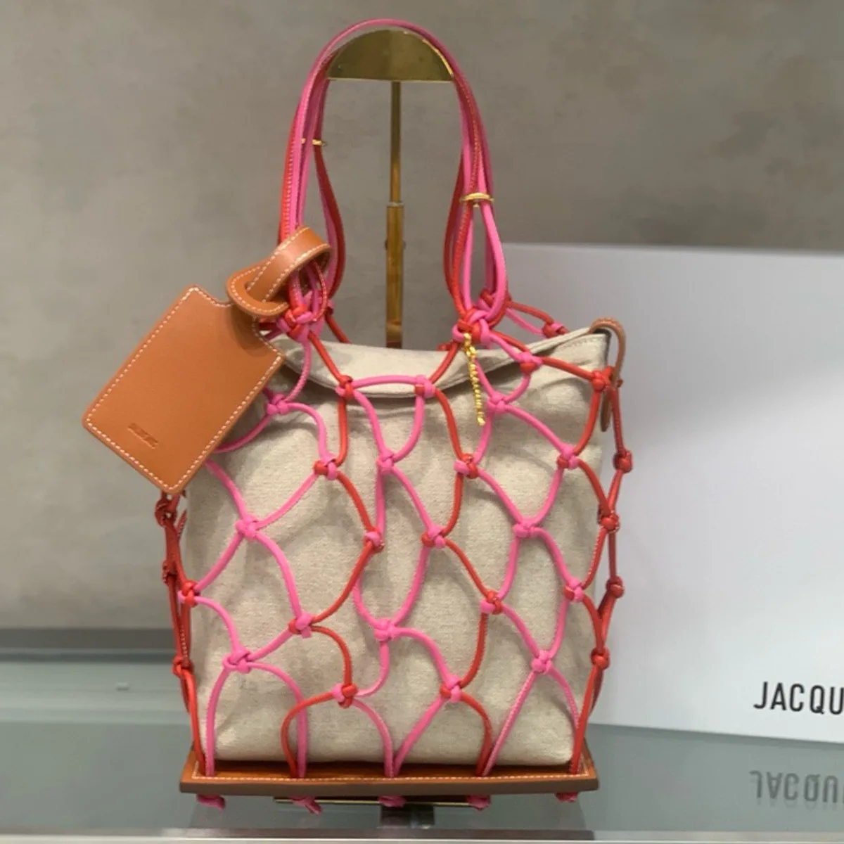 

Новинка 25, сетчатая сумка из воловьей кожи для матери и ребенка, ручная переноска, пляжная модная женская сумка, многоцелевая