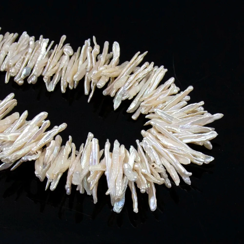 

5-25mm Charms White Pipa-shaped Natural Freshwater Pearl Loose Beads Jewelry Making Bracelet Necklace Accessories Women Gifts
