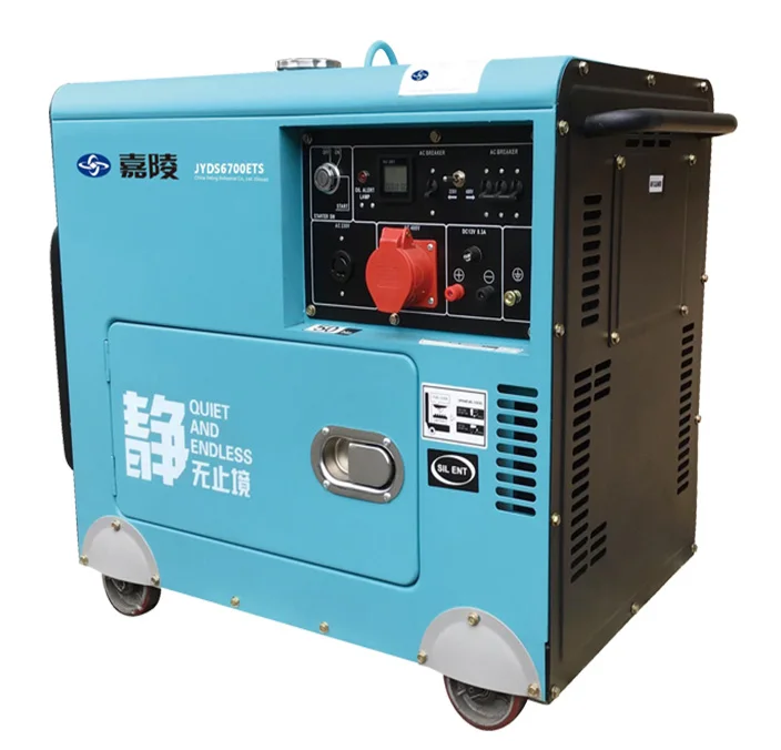

JIALING High Quality 8KW/10KVA Generator 5kva 7.5kva 12kva Portable Silent diesel Generator