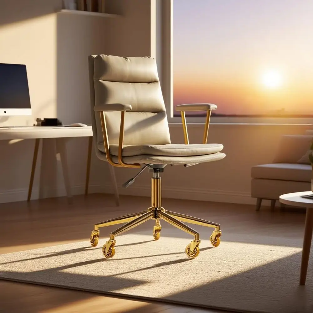 مجموعة استبدال قاعدة معدنية لكرسي ألعاب المكتب المنزلي مع أسطوانة حامل اللوحة السفلية، 5 عجلات مطاطية #2