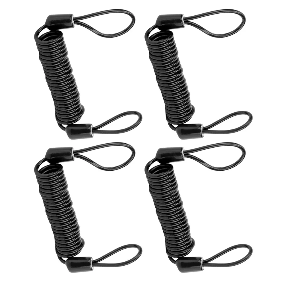 

4pcs Anti Spring Rope Durable Security Lock Wire Motorcycle Brake Reminder Flexible Cable Compact Portable Hardware