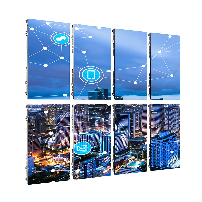 LED Module Outdoor P2.604 P2.9 Digital Signage and Display Outdoor Tv Waterproof Restaurant Marketing Display Totem Led Display