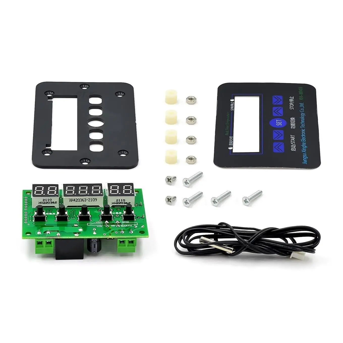 XH-W1411 W88 12V/220V 10A Digital LED Temperature Controller Thermostat Control Switch Senso W1411