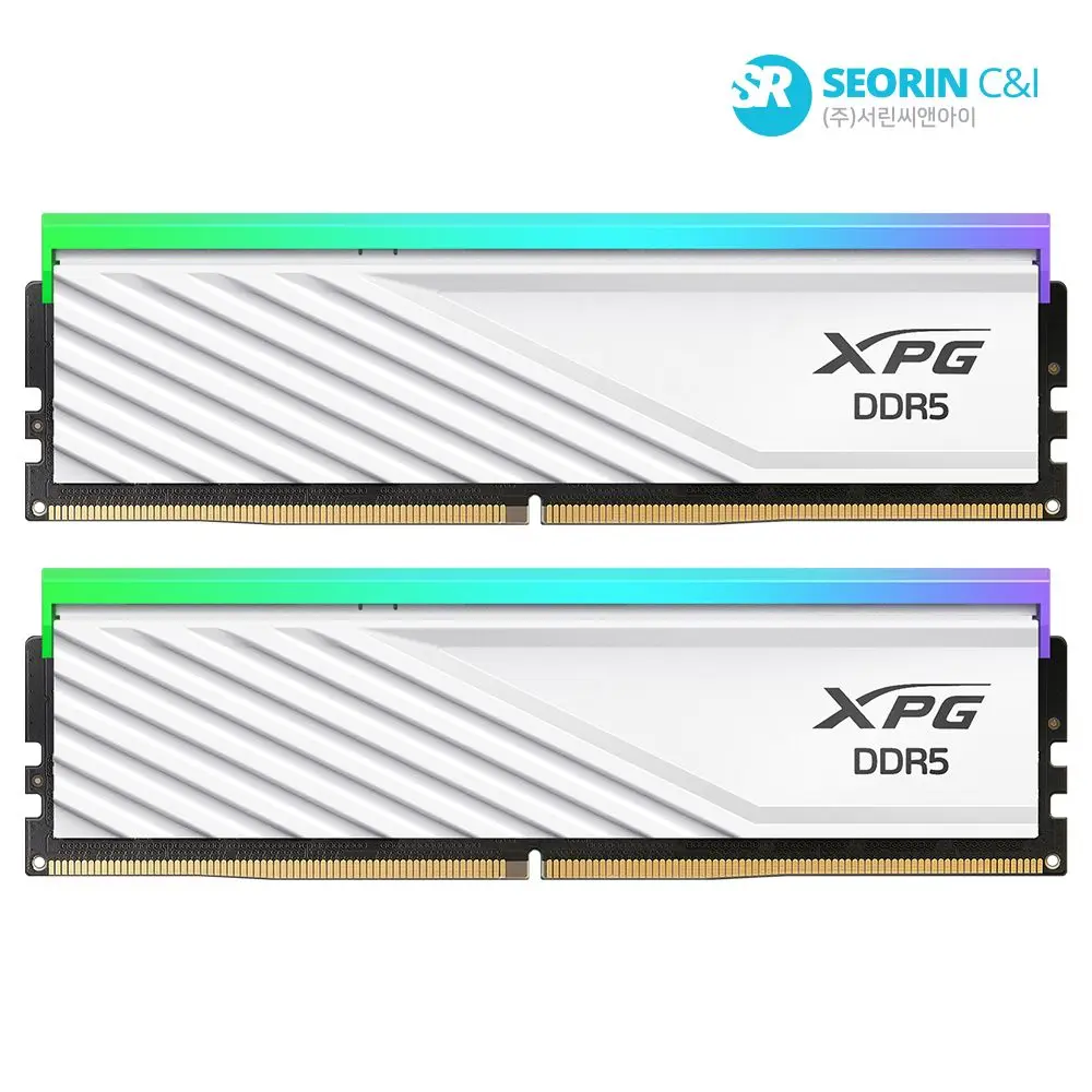 [Serin official] ADATA DDR5-6000 CL30 LANCER BLADE RGB White Package Serin (32GB(16Gx2))