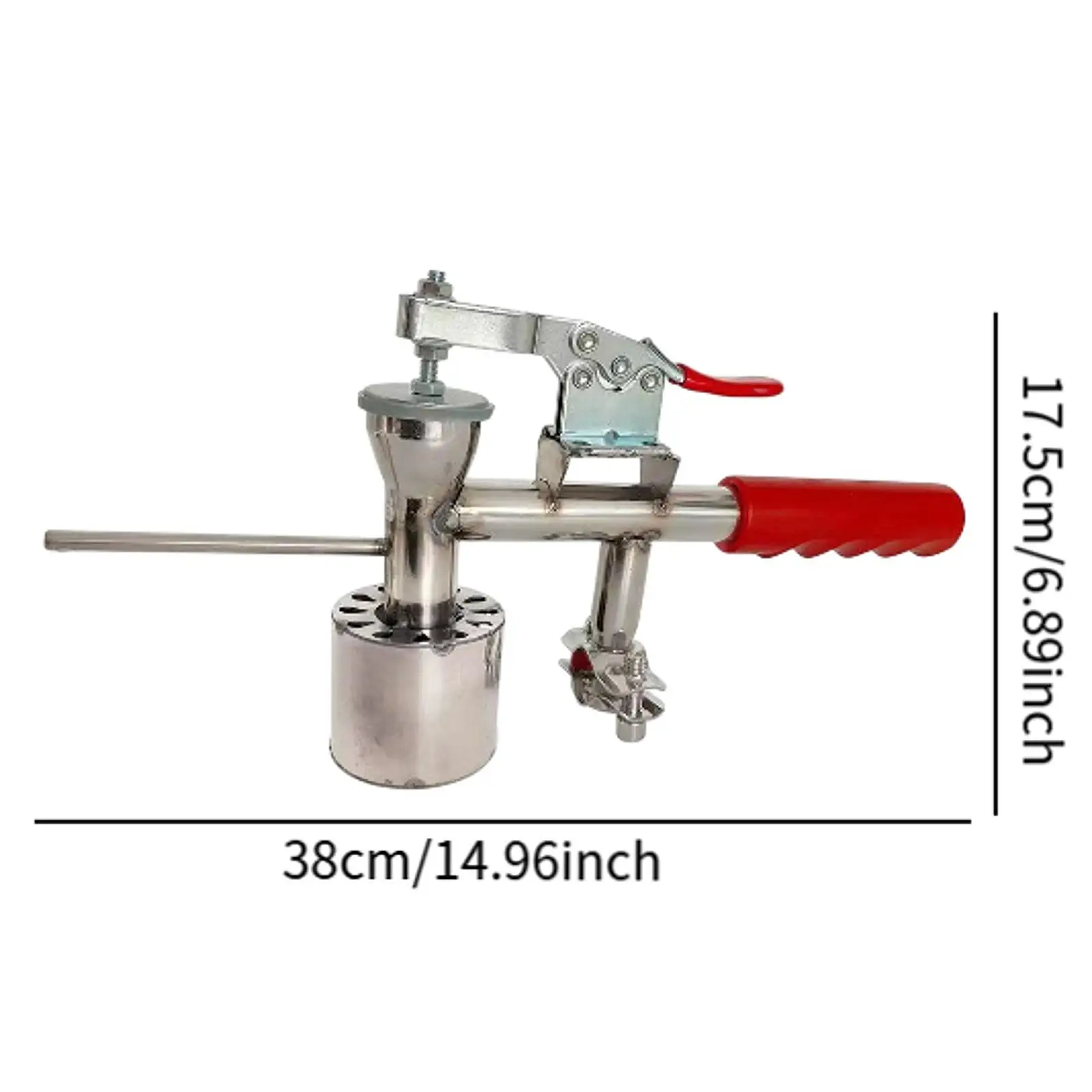 Lightweight Bee Heating Vaporizer Metal Beekeeping Fumigator Fast Warm Tool for Apiario for Bees House Protection