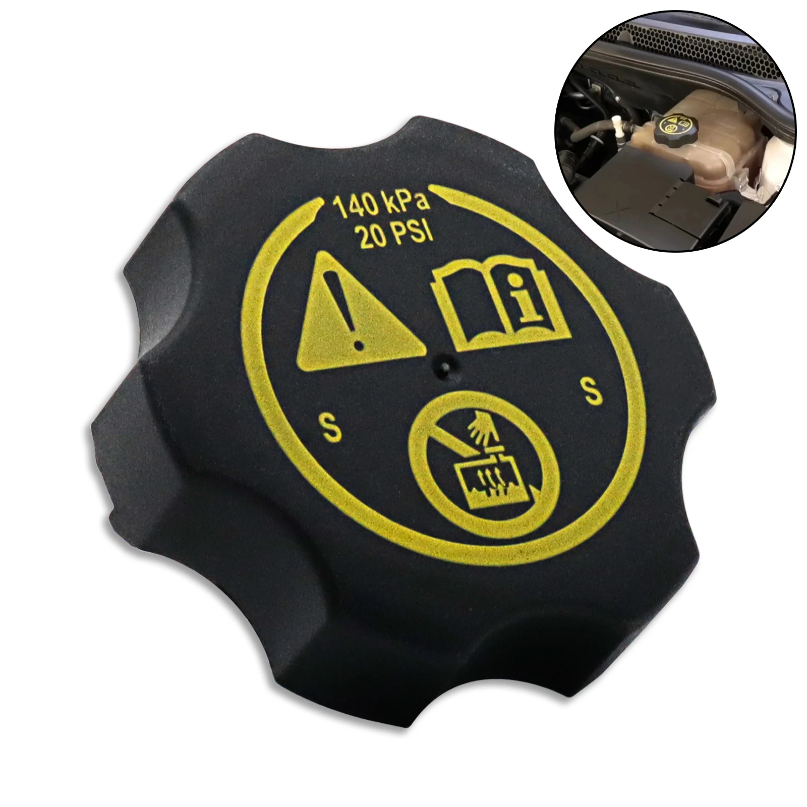 

Автомобильная герметизация, радиатор охлаждающей жидкости, Заголовочное оборудование для Buick Regal Chevrolet Cruze Vauxhall Opel, крышка расширительного резервуара для воды