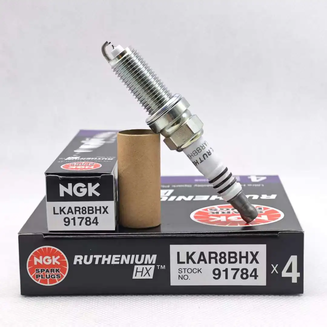 4pcs 6pcs Original NGK Ruthenium HX High Ignitability Spark Plug LKAR8BHX 91784 - view 2