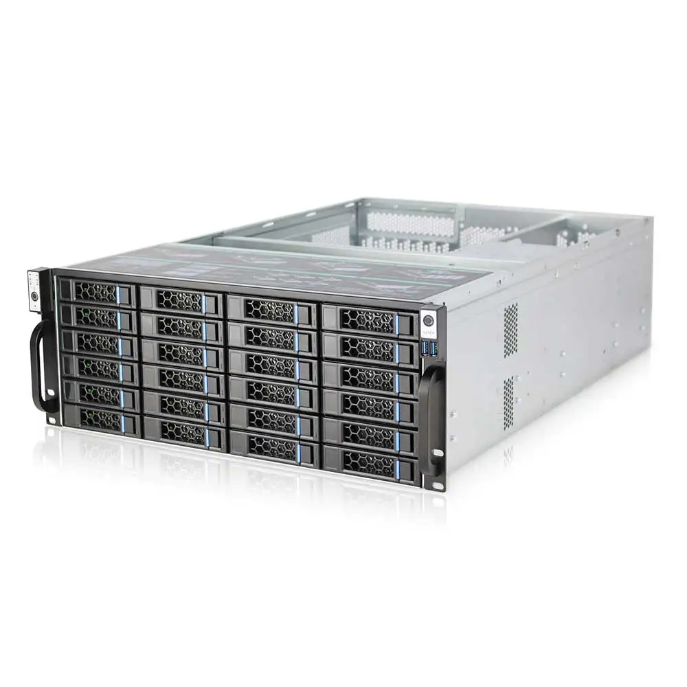 4U Rackmount Hotswap server Case Distributed storage server 24 drawer 4U hot plug chassis Air cooled empty chassis