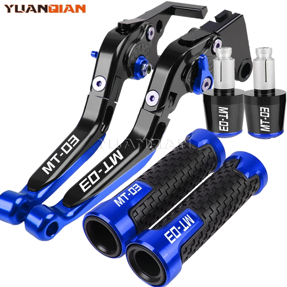 2024 Motorcycle Extendable Handle Brake Clutch Levers For YAMAHA MT-03 MT03 MT 03 2015 2016 2017 2018 2019 2020 2021 2022 2023