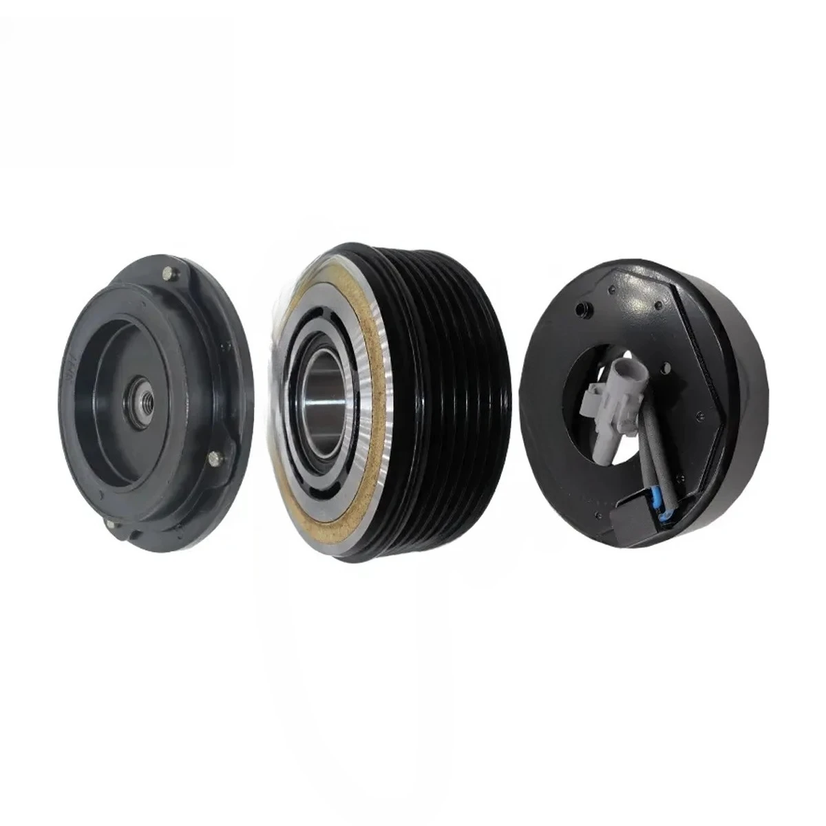 AC A/C Compressor Clutch Pulley for X5 F10 F11 E70 F07 F01 F02 F03 64526987890 4471601215 4471601214 64529196889 4471601216