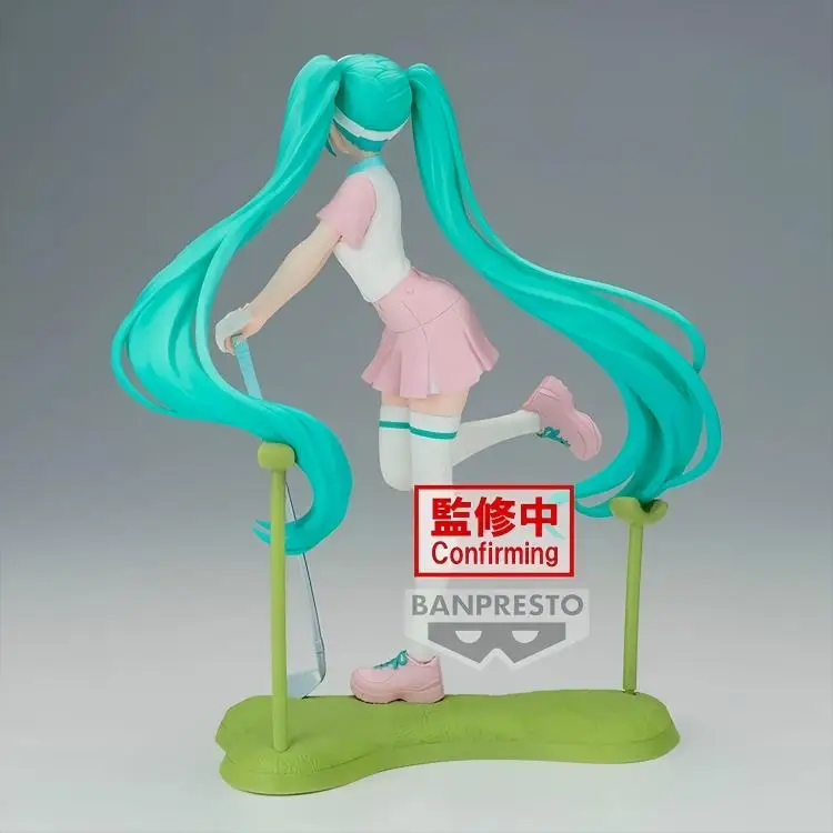 Hatsune miku anime figuras brinquedos capítulo de golfe figura bandai modelo bonecas estátua férias memória coleção brinquedo ornamento presentes