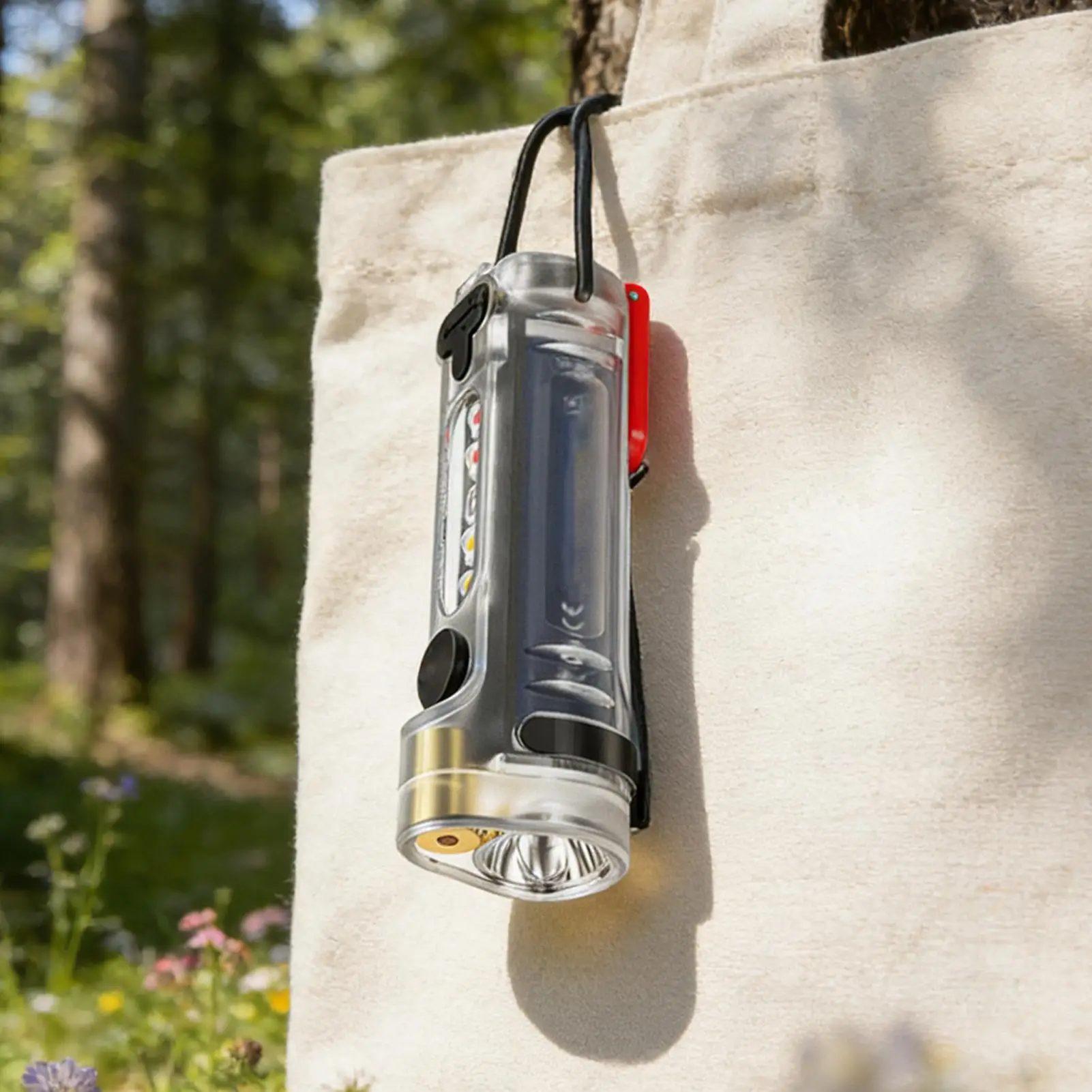 

Брелок-фонарик, перезаряжаемый фонарик-фонарик для брелка для прогулок, кемпинга, ночной работы, дома, бега, выживания