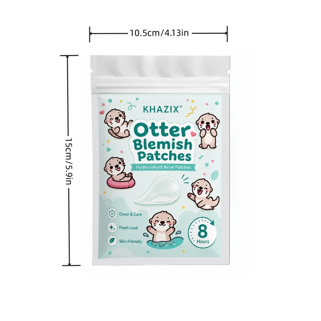 160pcs Cute Otter Pimple Patch – Super Adorable, Must-Have for Trendy Girls and Boys, Gentle and Non-Irritating view 4