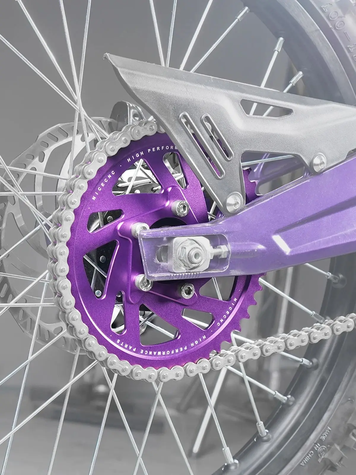 AliExpress NICECNC For Surron Light Bee X S L1E 2017-2024 Electric Dirt Bike 48T Rear Sprocket & Rear Sprocket Bolts For Segway X160 X260