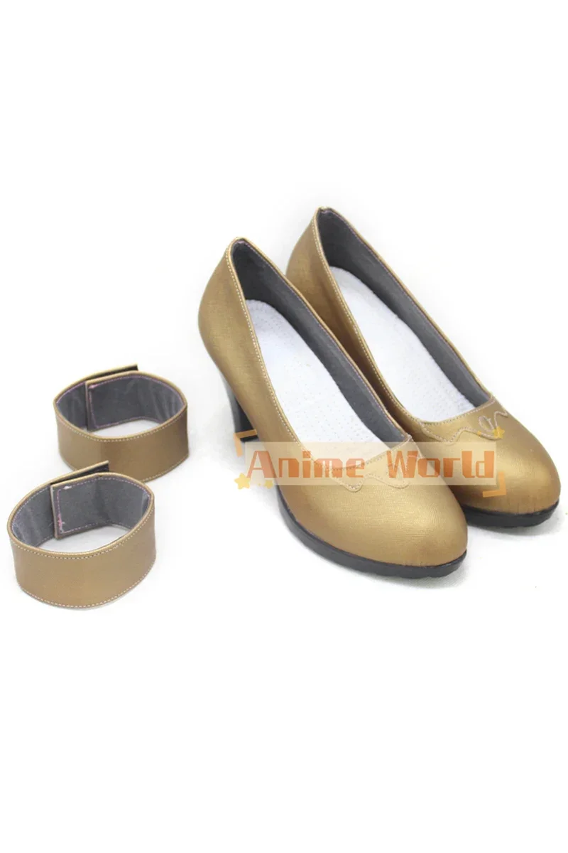 Chaussures de Cosplay Mori Calliope Youtuber Vtuber, bottes de Cosplay, accessoires de carnaval d'halloween, chaussures en cuir PU sur mesure