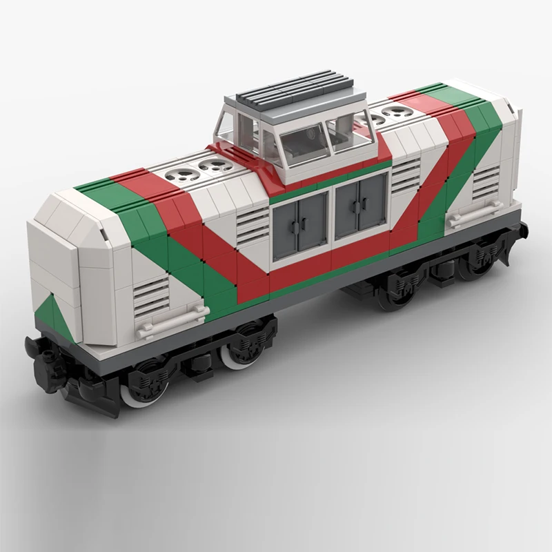 City Car Model MOC Building Bricks Energy Transport Locomotive Modular Technology Children Holiday Gifts Assemble Toys Suit