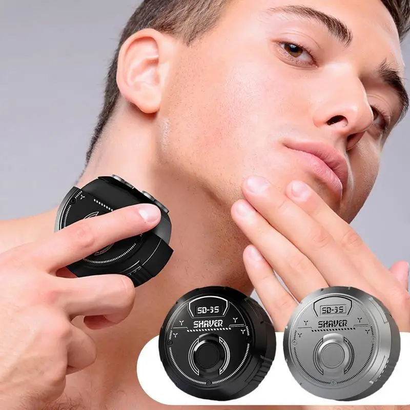 Electric Beard Shaver Men Beard Tool Dust Cover Included Beard Trimmer Men's Electric Shaver Body Hair Trimmer Pocket Razors