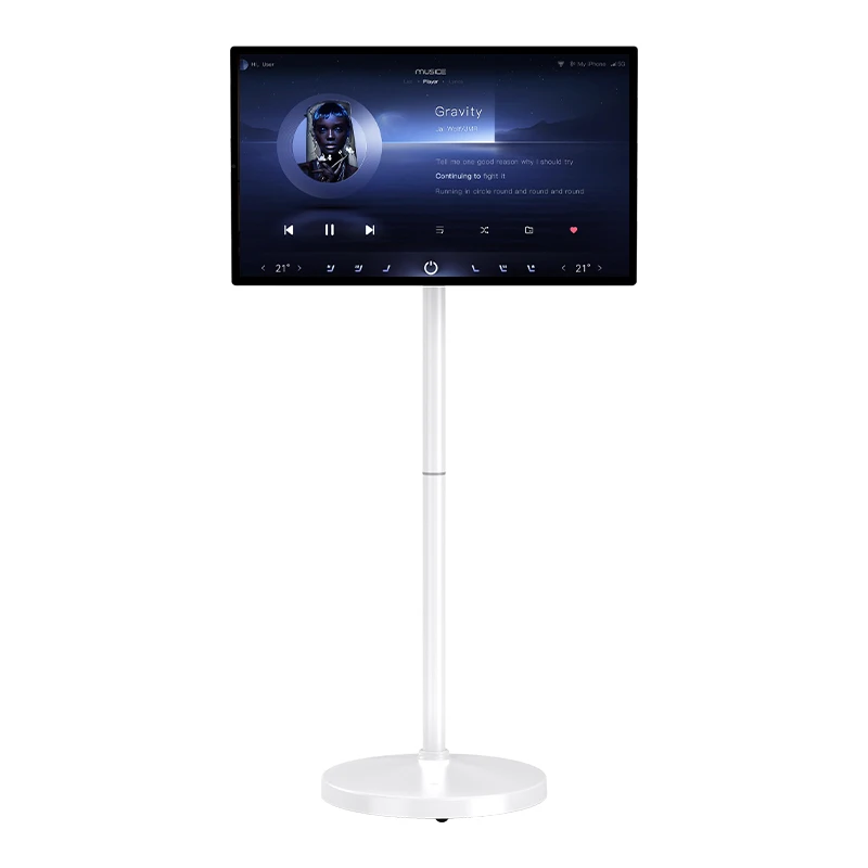 

23.8\" 32\" Smart Mobile Tv 128gb Touch Screen Portable Smart TVs Inteligente Outdoor Smart Televisions