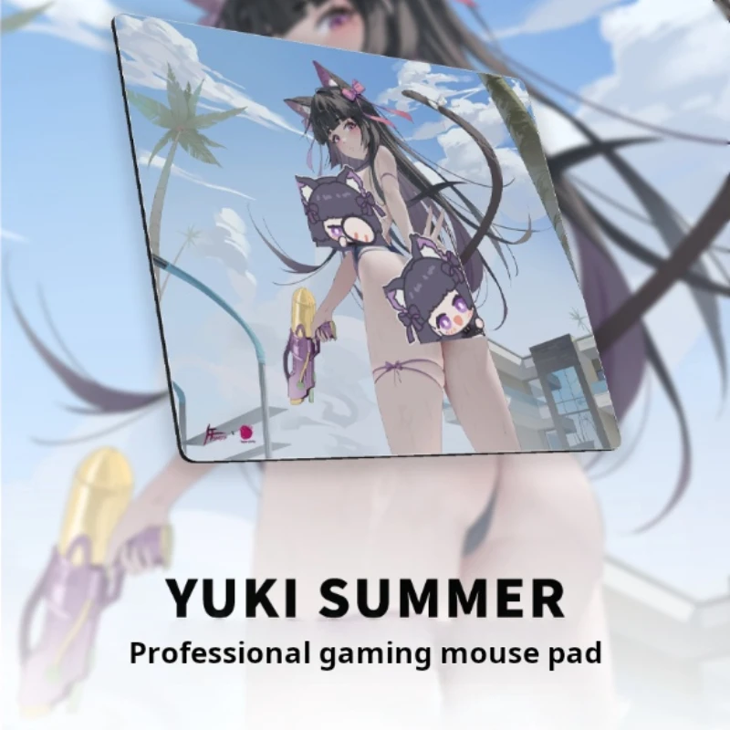 

Raspberry Gaming Yuuki Summer V1 Mouse Pad - Summer Limited Edition Neutral Fine-Surface Mouse Pad