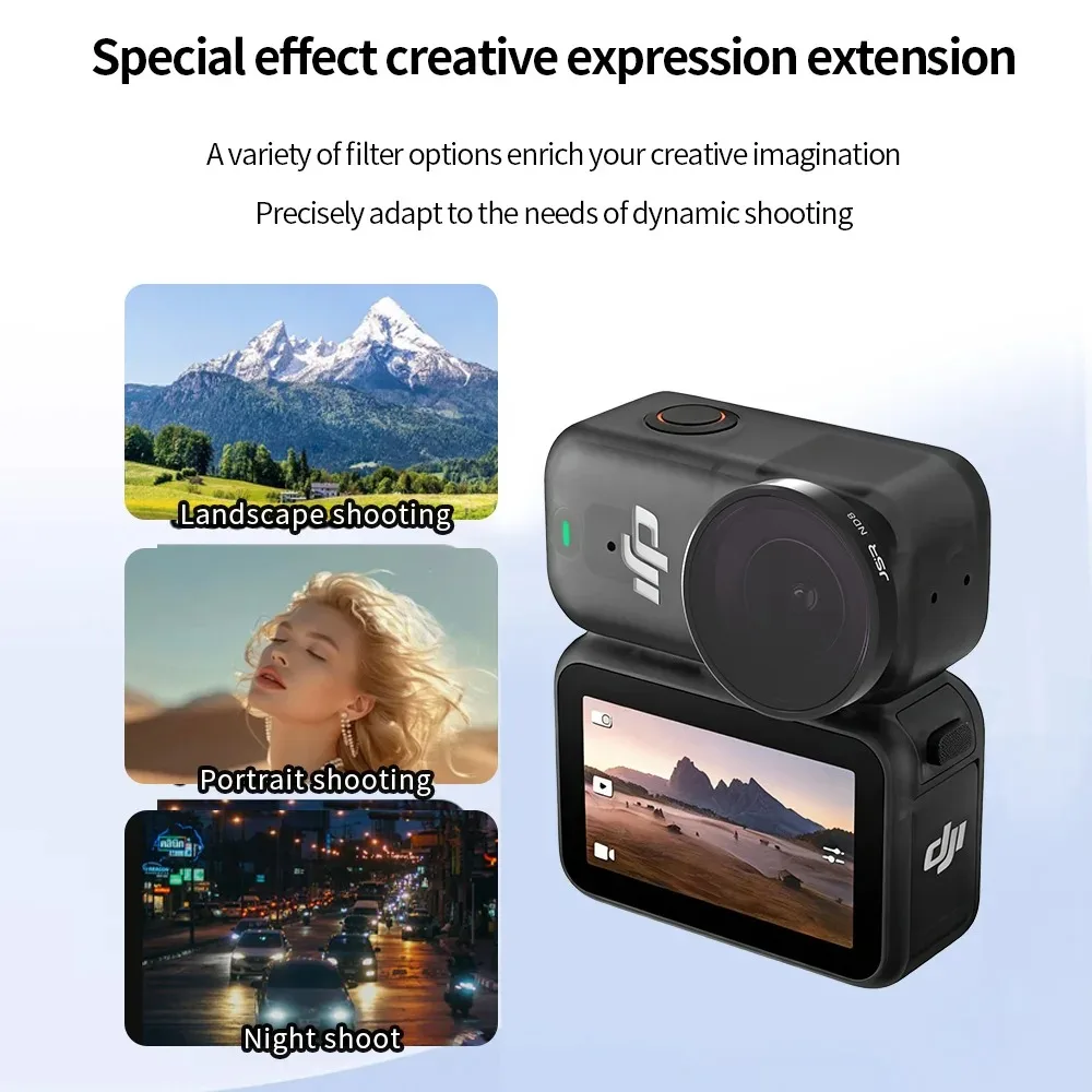 Pour DJI OSMO Nano ensemble de filtres d'objectif caméra PL/UV/ND8 ND16 ND32/noir doux/nuit protecteur filtres Kit d'accessoires pour OSMO Nano