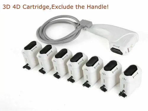Imagen 2 del producto Cartuchos 3D 4D HIFU, piezas de tratamiento intercambiables, accesorio de elevación corporal facial antiarrugas, 20000 disparos para máquina Hifu 3D 4D