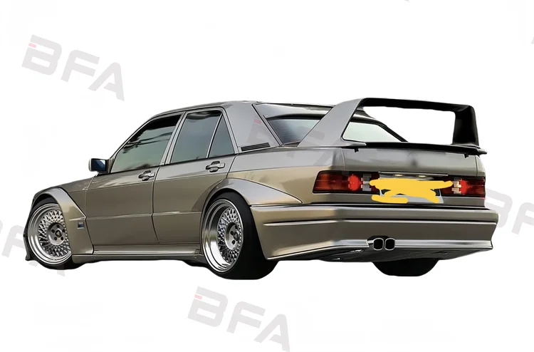 for  For Mercedes-benz C-Class 190E bumper  Benz W201 190e Evolution II Front and rear bumper body kit