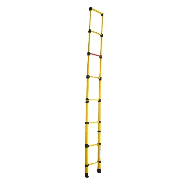 

Insulated Telescopic Ladder Electric Maintenance Safety Ladder High Voltage Electrician Bamboo Ladder Portable