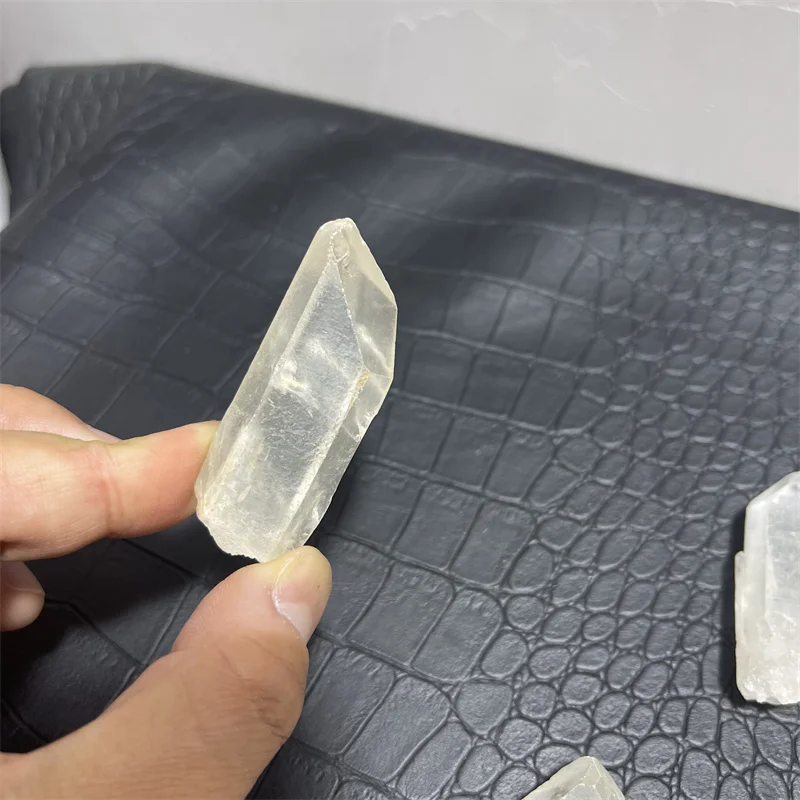 600g Clear Lemurian Seed Quartz Natural Point Cluster Crystal Rough Healing