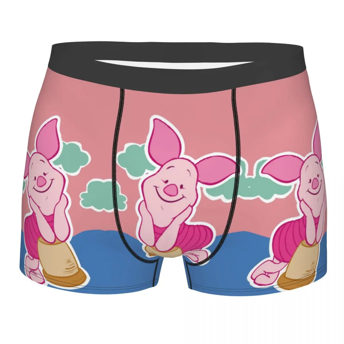 

Мужское нижнее белье с крутыми поросятами и друзьями, трусы-боксеры, дышащие шорты, трусы, трусы