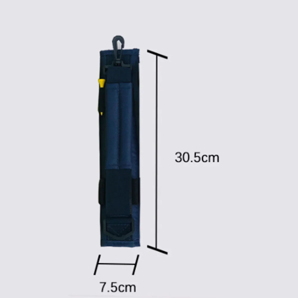 

Portable Club Carrier Bag Oxford Fabric Waterproof Reverse Side Sturdy Wear-Resistant Tote with Long Strap for Golf Practice