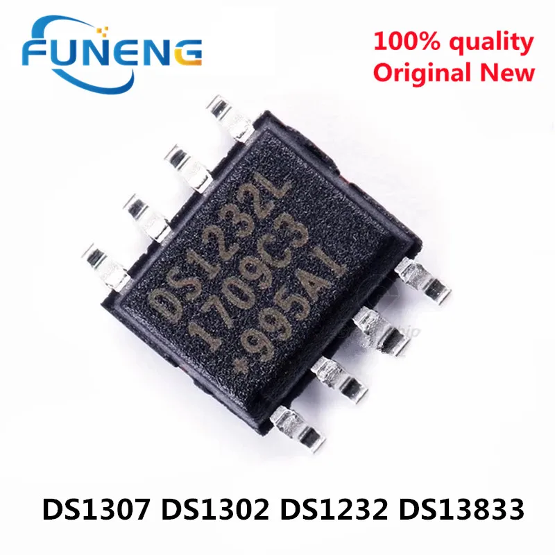 10PCS DS1307ZN SOP-8 DS1307Z DS1307 DS1307N SOP DS1302 DS1302ZN DS1302Z DS1302N DS1232 DS1338Z-33 DS133833