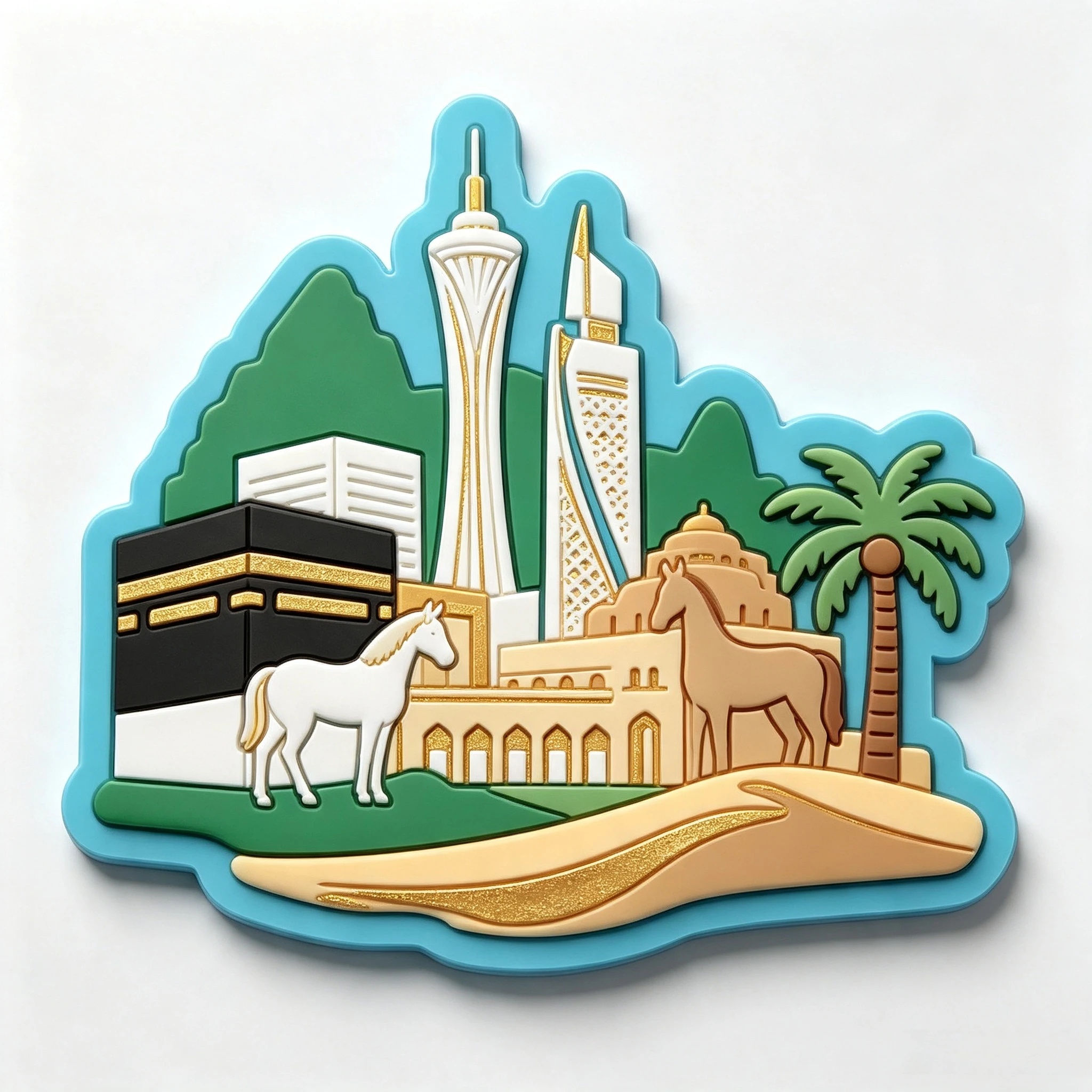 Factory Hot Selling Unique Refrigerator Magnet Customizable Fashionable Fridge Magnets for Home Decor