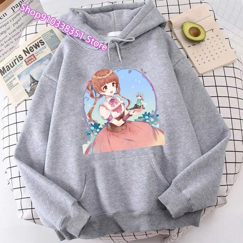 2023 Kawaii Women Sugar Apple Fairy Tale Cosplay Long Sleeve Shall Fen Shall Sweatshirts Fleece Hoodie Clothing Casual Hoodies