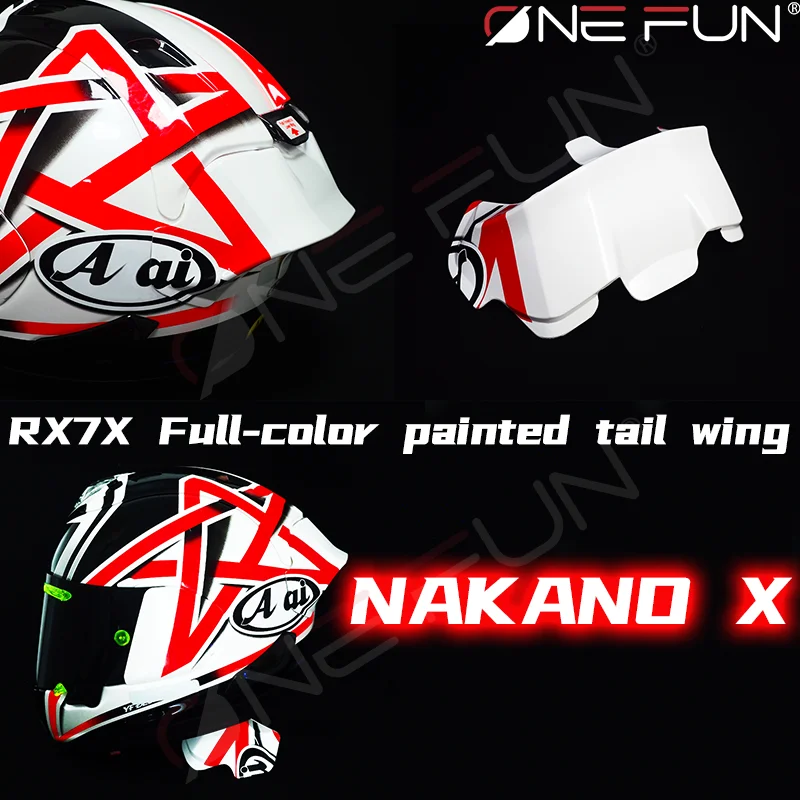 rx-7x-racing-spoiler-for-ar-rx-ai-rx7x-pentagramfive-pointed-star‌big-eyespainted-rear-wing-ducktail-deflector-tail-wing