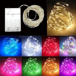 5/10/20/30M LED Fairy Light Mini Christmas Light Copper Wire String Light Night lamp Waterproof for Wedding Xmas Garland Party