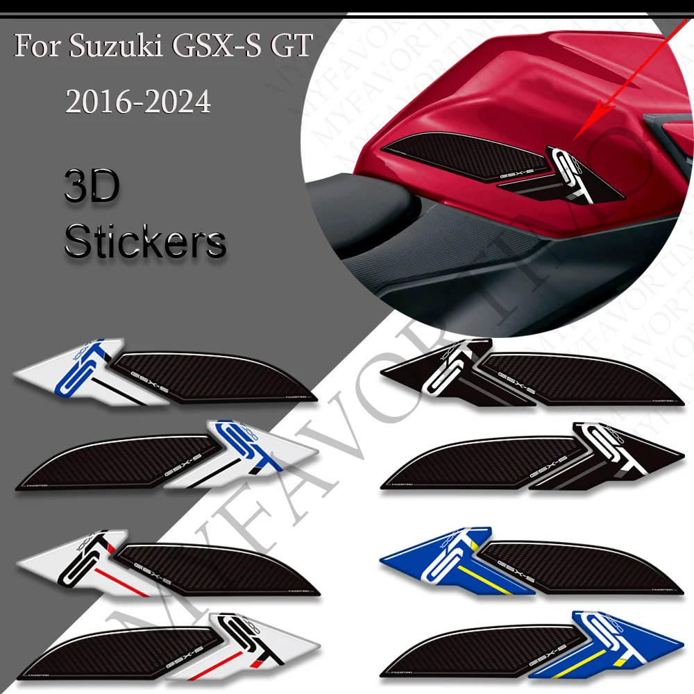 

2016-2024 GSX-S1000GT Tank Pad Side Gas Fuel Oil Knee Protector Stickers Decals For Suzuki GSX-S 1000 S GT GSX S1000 GSX-S1000