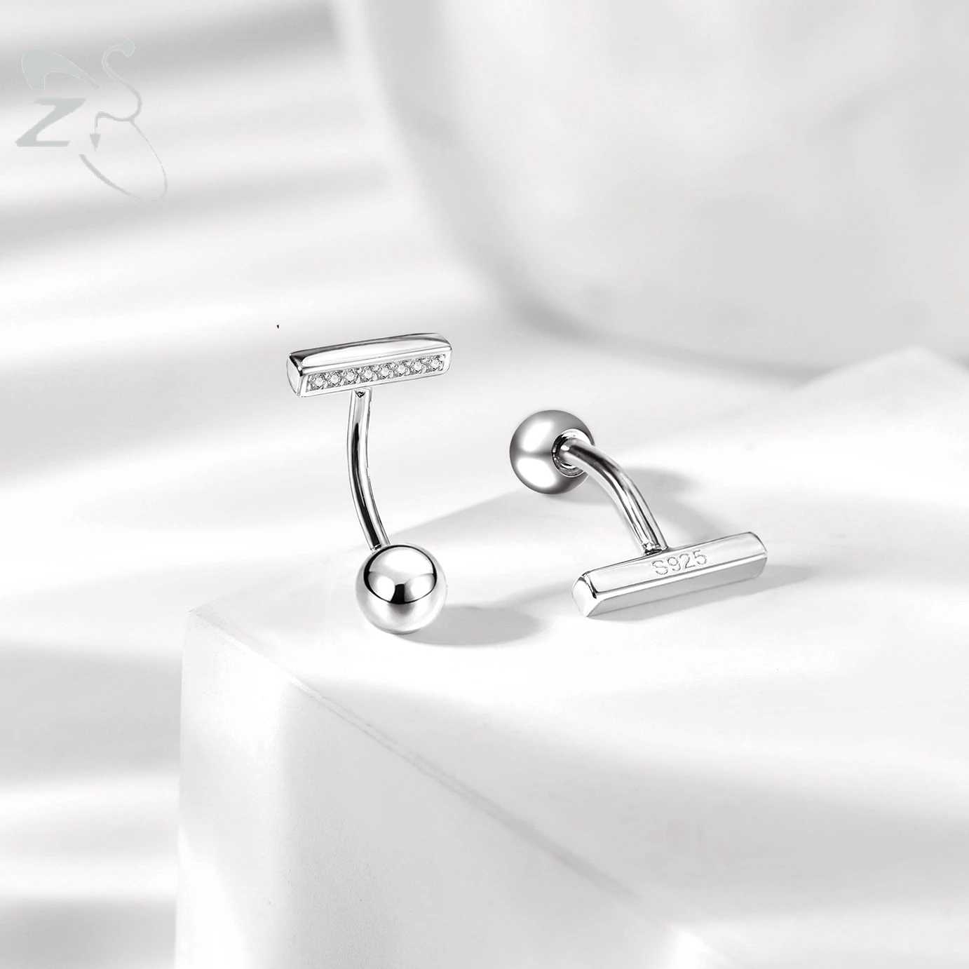 ZS 1 PC Nabelpiercing aus 925er-Sterlingsilber, goldfarben, umgekehrt gebogen, Bauchnabelringe, Kristallopal, Clicker, Nabelringe, 14/16 g – Detail 9